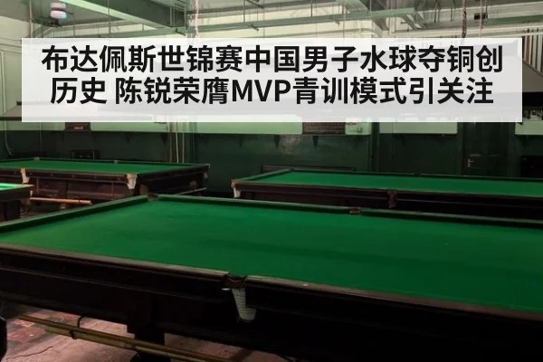 布达佩斯世锦赛中国男子水球夺铜创历史 陈锐荣膺MVP青训模式引关注